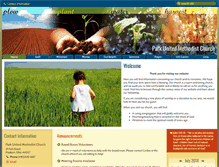 Tablet Screenshot of madisonparkumc.com